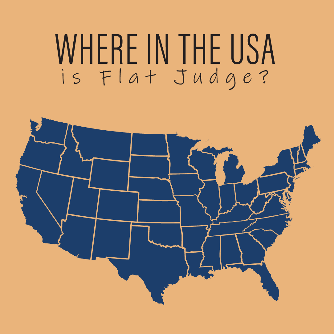 Where in the USA is flat Judge?