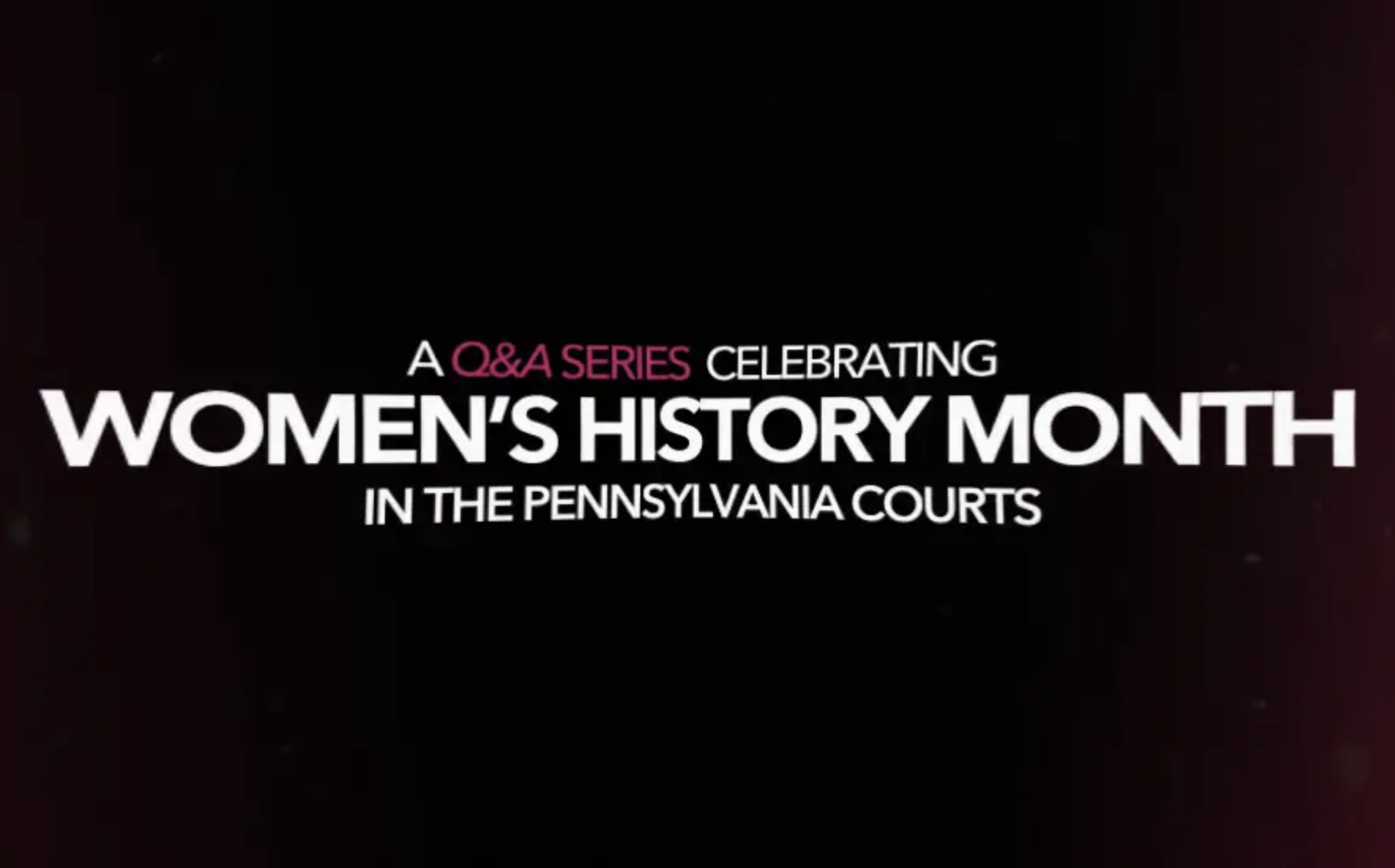 Media Resources News & Statistics Unified Judicial System of Pennsylvania