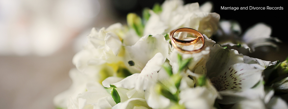 marriage and divorce records are available through the clerk of courts or prothonotary at your local county courthouse