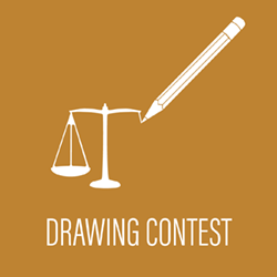 Courtroom to Classroom icons drawing contest
